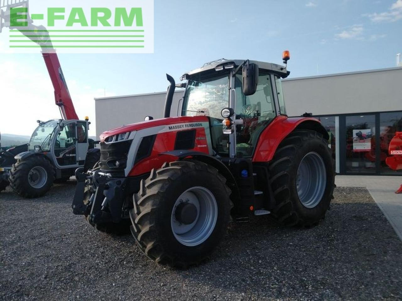 Tracteur agricole Massey Ferguson mf 6s.155 dyna-vt exclusive: photos 2