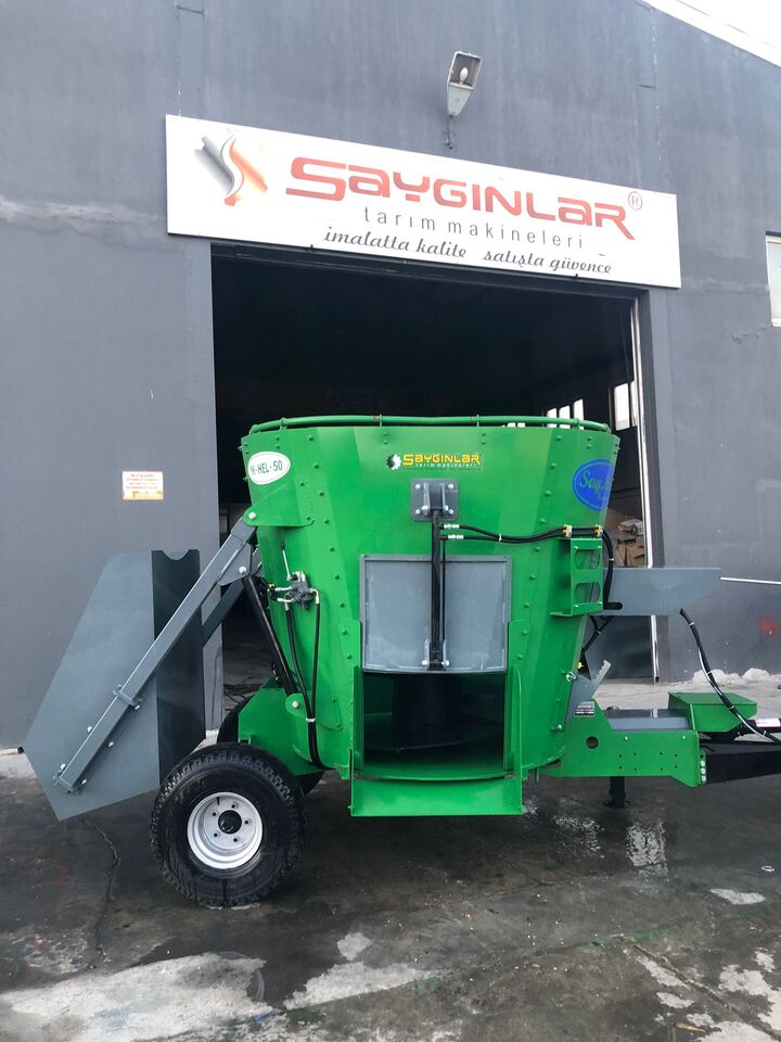 Matériel d'élevage neuf SAYGINLAR vertical feed mixer wagon: photos 4