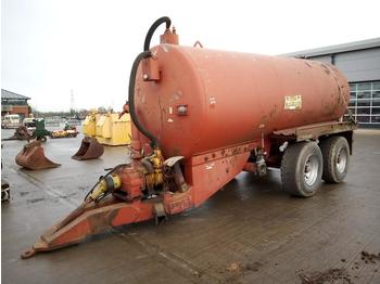 Remorque agricole Star 3000 Gallon Twin Axle Draw Bar PTO Driven Slurry Tanker: photos 1