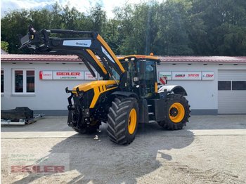 Tracteur agricole JCB Fastrac 4220 4 WS mit Frontlader Quicke