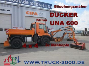 UNIMOG U500 Dücker UNA 600 *Böschungsmäher*Komunalhydr - Machine agricole