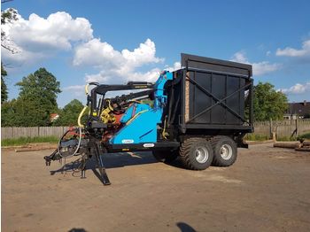 Broyeur forestier LAIMNET HP25 Hubschrauber ANHÄNGER + Kran