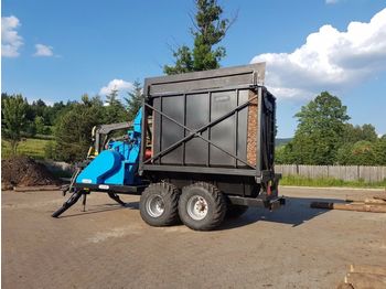 Broyeur forestier LAIMNET HP25 Hubschrauber ANHÄNGER + Kran