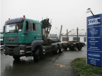 Camion grumier MAN TGA33.430 6x6 EURO 3 + Lemex