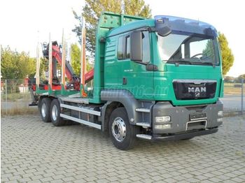 Camion grumier MAN TGS 26.480 6x4 Darus Faszállító