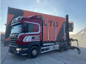 Camion grumier Scania R 730 6x4 Loglift 96S78R