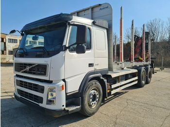 Camion grumier Volvo FM440 6x4 Alucar Loglift F 105 Z