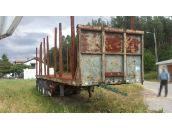 Remorque forestière, Semi-remorque pour transport de bois MONTENEGRO: photos 1