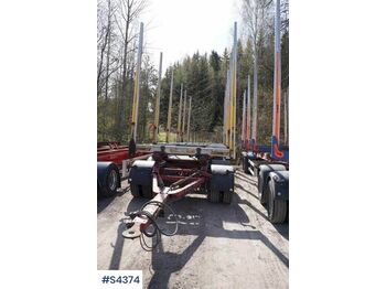 Remorque forestière Mjölbysläpet VSP4-104-36  timber trailer: photos 1