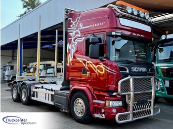 Remorque forestière Scania R730 V8 Euro 6, 6x4, Retarder, Topline, Craneframe, Bullbar, Truckcenter Apeldoorn.: photos 1