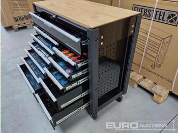 Équipement de garage Unused Eversteel EV22-12XXL 12 Drawn Tool Cabinet, incl Tools: photos 1