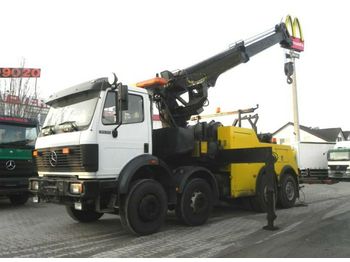 Remorqueuse Mercedes-Benz SK 3535 Pritsche Kran Kran, Brille, Winde etc.