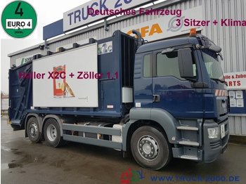 Voirie MAN TGS 26.320 Haller X2 + Zöller 1.1 Deutscher LKW