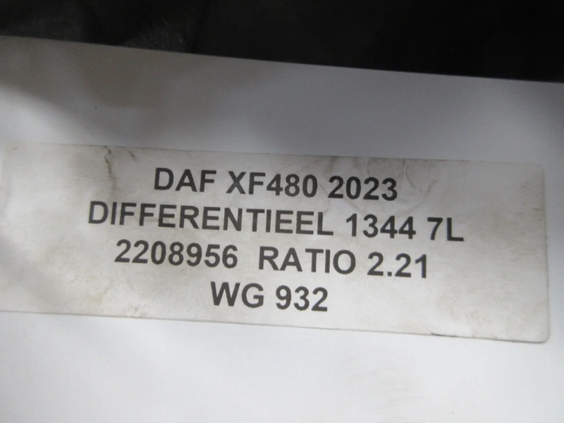 Différentiel pour Camion DAF 2208956 // 1344 // 846512 // RATIO 2.21 XG 480 MODEL 2023: photos 7