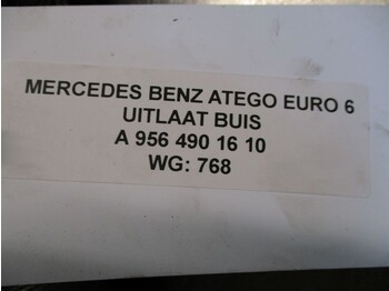 Système d'échappement pour Camion Mercedes-Benz ATEGO A 956 490 16 10 UITLAATBUIS EURO 6: photos 2