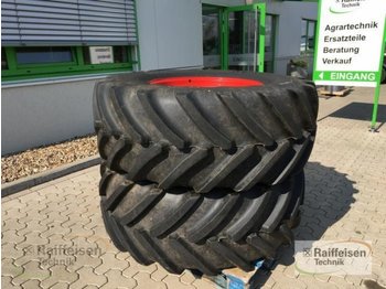 Pneu pour Machine agricole Michelin 650/65R38 + 540/65R28: photos 1