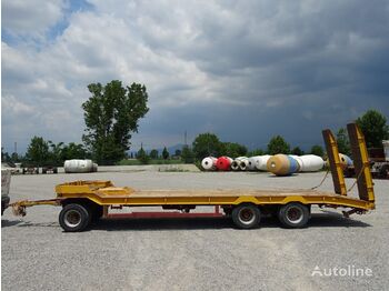 Remorque porte-engin surbaissée pour transport de équipements lourds COMETTO RG38BL: photos 1