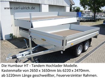Remorque voiture neuf Humbaur - HT305225 GR Tandemanhänger 3,0to Hochlader: photos 1