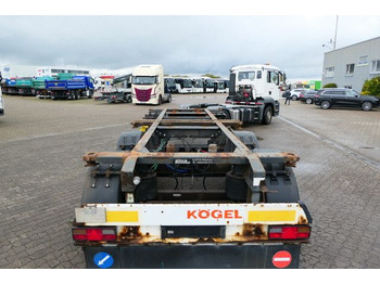 Remorque porte-conteneur/ Caisse mobile Kögel AWE 27, 3-Achser, 24to. NL, BPW, Luftfederung: photos 3