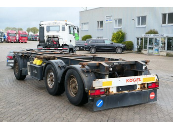 Remorque porte-conteneur/ Caisse mobile Kögel AWE 27, 3-Achser, 24to. NL, BPW, Luftfederung: photos 2