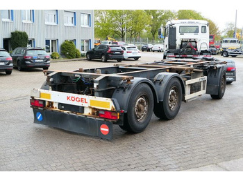 Remorque porte-conteneur/ Caisse mobile Kögel AWE 27, 3-Achser, 24to. NL, BPW, Luftfederung: photos 4