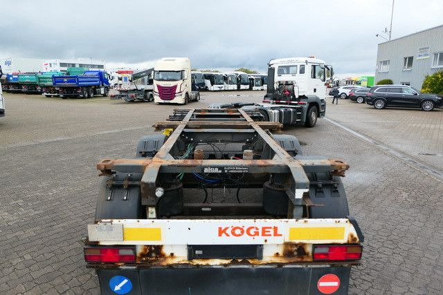 Remorque porte-conteneur/ Caisse mobile Kögel AWE 27, 3-Achser, 24to. NL, BPW, Luftfederung: photos 3