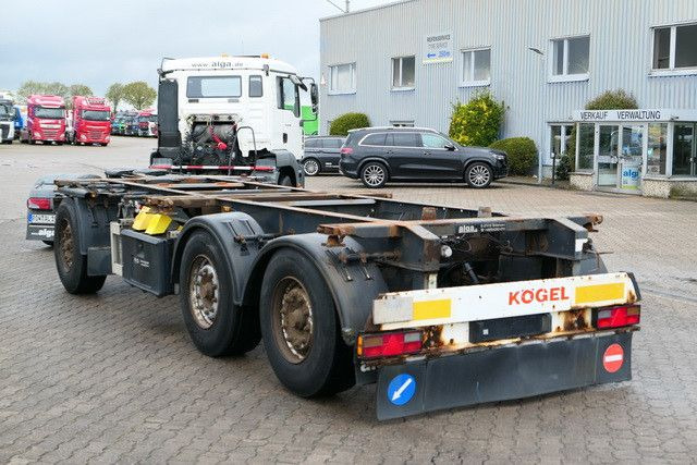 Remorque porte-conteneur/ Caisse mobile Kögel AWE 27, 3-Achser, 24to. NL, BPW, Luftfederung: photos 2