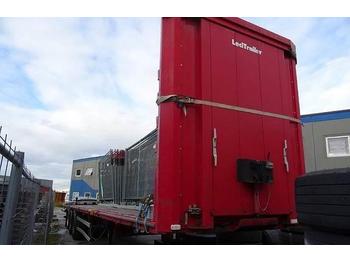 Leci-trailer 3 akslet Flat semi  - Remorque