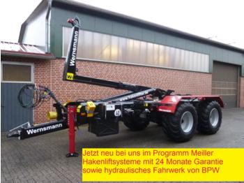 Remorque ampliroll/ multibenne Wernsmann WHG 18 bis 34 tonnen mit Meillerhakenlift