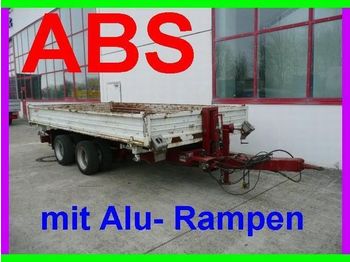 Blomenröhr 13 t Tandemkipper mit Alu  Rampen, ABS - Remorque benne