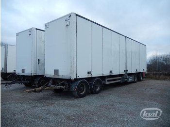  Ekeri L-4 Skåpsläp 4-axlar Box Trailer (side doors) - Remorque fourgon