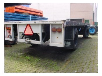 Groenewegen OPEN 2-AS - Remorque plateau