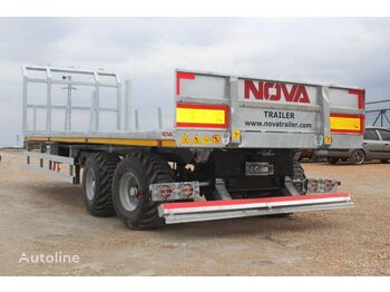 NOVA GALVANISE PLATFORM TIPPING TRAILER 2023 - Remorque plateau