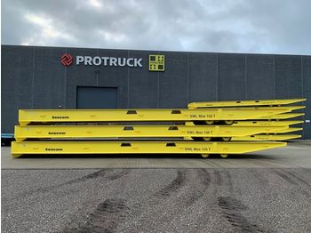 Remorque plateau SEACOM RT40-100 Ton