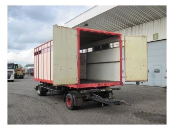 Groenewegen AANHANGWAGEN 2-AS - Remorque porte-conteneur/ Caisse mobile