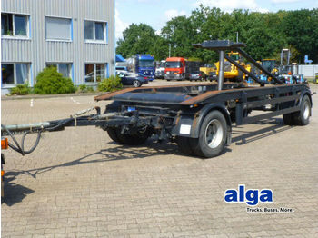 Remorque porte-conteneur/ caisse mobile Jensen DC Kipper 18, Abroller, kippbar, SAF