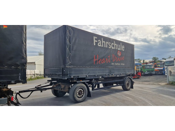 Kögel AWE 18 mit Wechselbrücke Fahrschulanhänger - Remorque porte-conteneur/ Caisse mobile