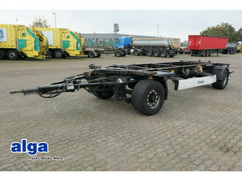 Remorque porte-conteneur/ caisse mobile Krone AZ, 18to., BDF, große Bälge, 445/45 R19,5