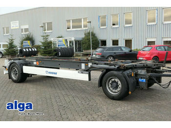 Remorque porte-conteneur/ caisse mobile Krone AZ, 445/45 R19,5 Bereifung, BPW-Achsen, Luft