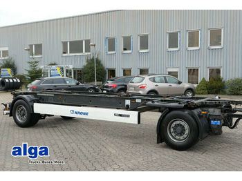 Remorque porte-conteneur/ caisse mobile Krone AZ, BPW-Achsen, Luft, Scheibe, TOP, Wechselfahr.