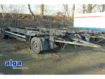 Remorque porte-conteneur/ caisse mobile Krone AZ, Wechselfahrgestell, 445/45 R19,5 Bereifung