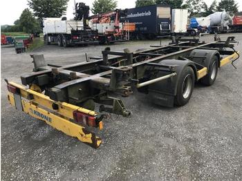 Remorque porte-conteneur/ caisse mobile Krone TANDEM BDF LAFETTE ZZ Jumbo/alle Hohen