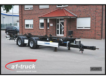 Remorque porte-conteneur/ caisse mobile Krone ZZ 18 Multi Jumbo Tandem Anhänger, Multiaufnahme