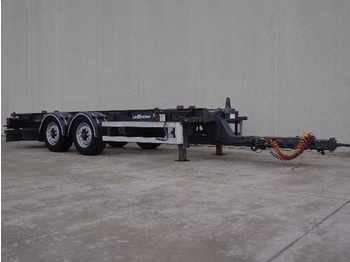 LECI TRAILER 18T-2 ESS LECITRAILER  - Remorque porte-conteneur/ Caisse mobile