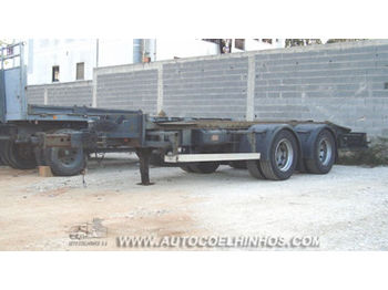 LECI TRAILER 2 ZS container chassis trailer - Remorque porte-conteneur/ Caisse mobile