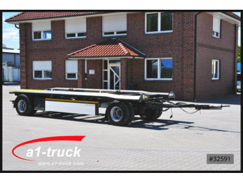 Remorque porte-conteneur/ caisse mobile Schmitz Cargobull ACF 20, Schlitten, zwillingsbereift, guter Zusta