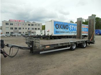 Remorque porte-engin surbaissée Möslein TT21, Rampe, Lift achse
