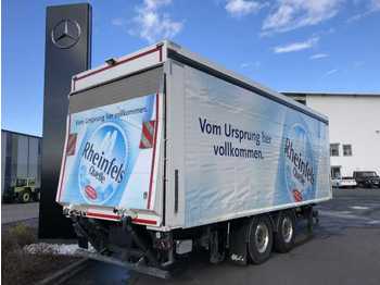 Remorque pour le transport de boissons Wüllhorst ZTFA 18 Schiebeplanen LED RFK LBW