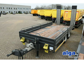 Remorque surbaissé Alpsan. 2-Achser, Tandem, 6.320mm lang, Rampen