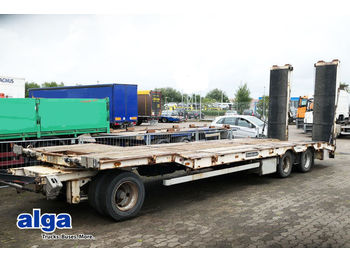 Remorque surbaissé Goldhofer TU-L3-24/80, hydr.Rampen, Luft, BPW